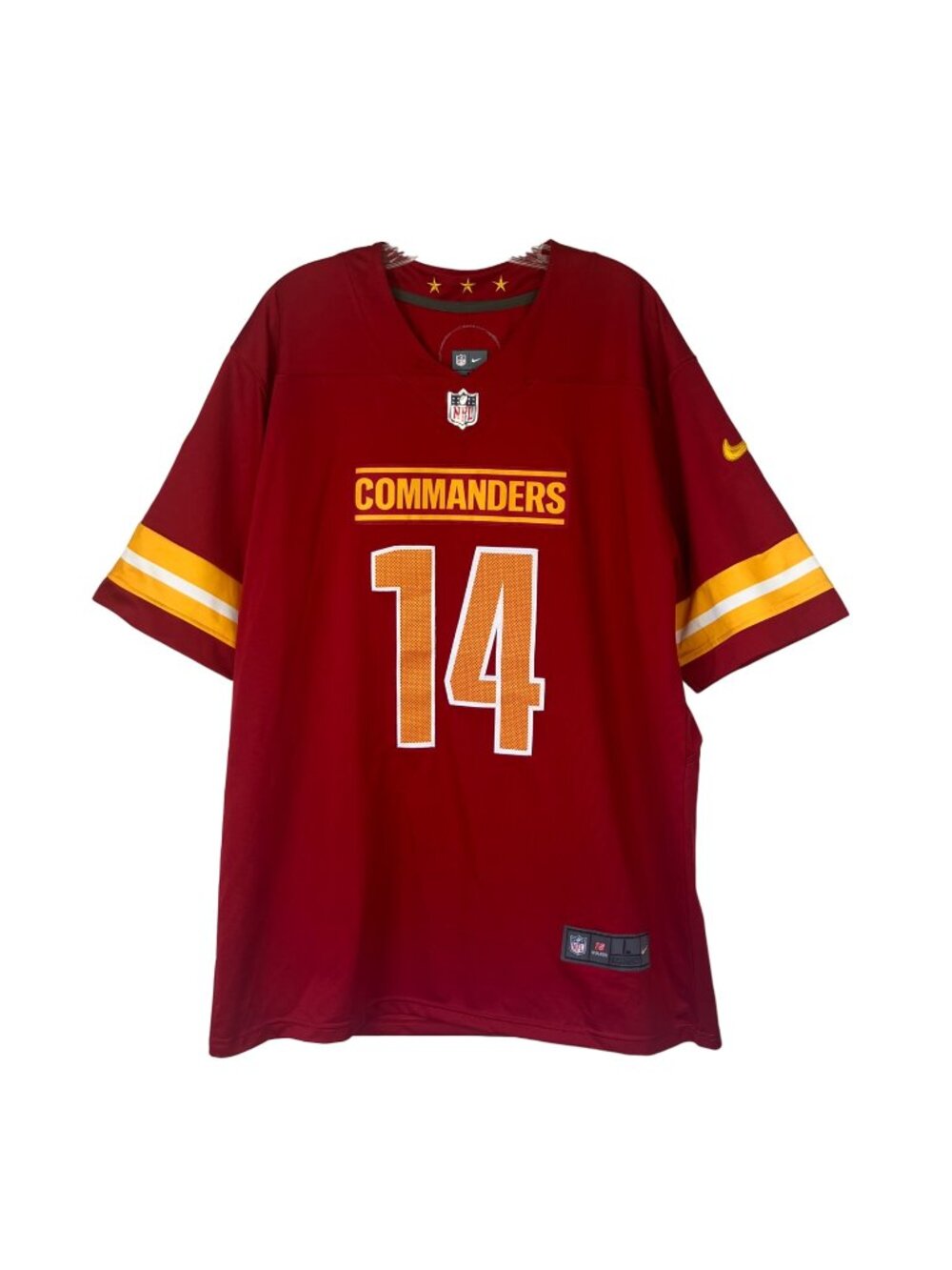 Washington Commanders Sam Howell #14 Nike On-Field NFL Jersey Red Size Large